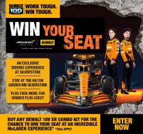  Dewalt Win Your Seat Competition